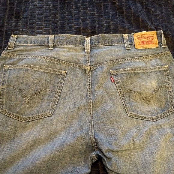 Levi's 559 relaxed fit straight leg jeans 44 x 32 - Picture 10 of 13